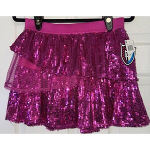 NWT‎ 2012 Monster High KMART Girls Youth Skirt Xl 14/16 Pink Lined Sparkle Tutu